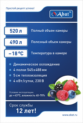 Шкаф холодильный низкотемпературный ШХн-0,5-02 краш. — изображение 2